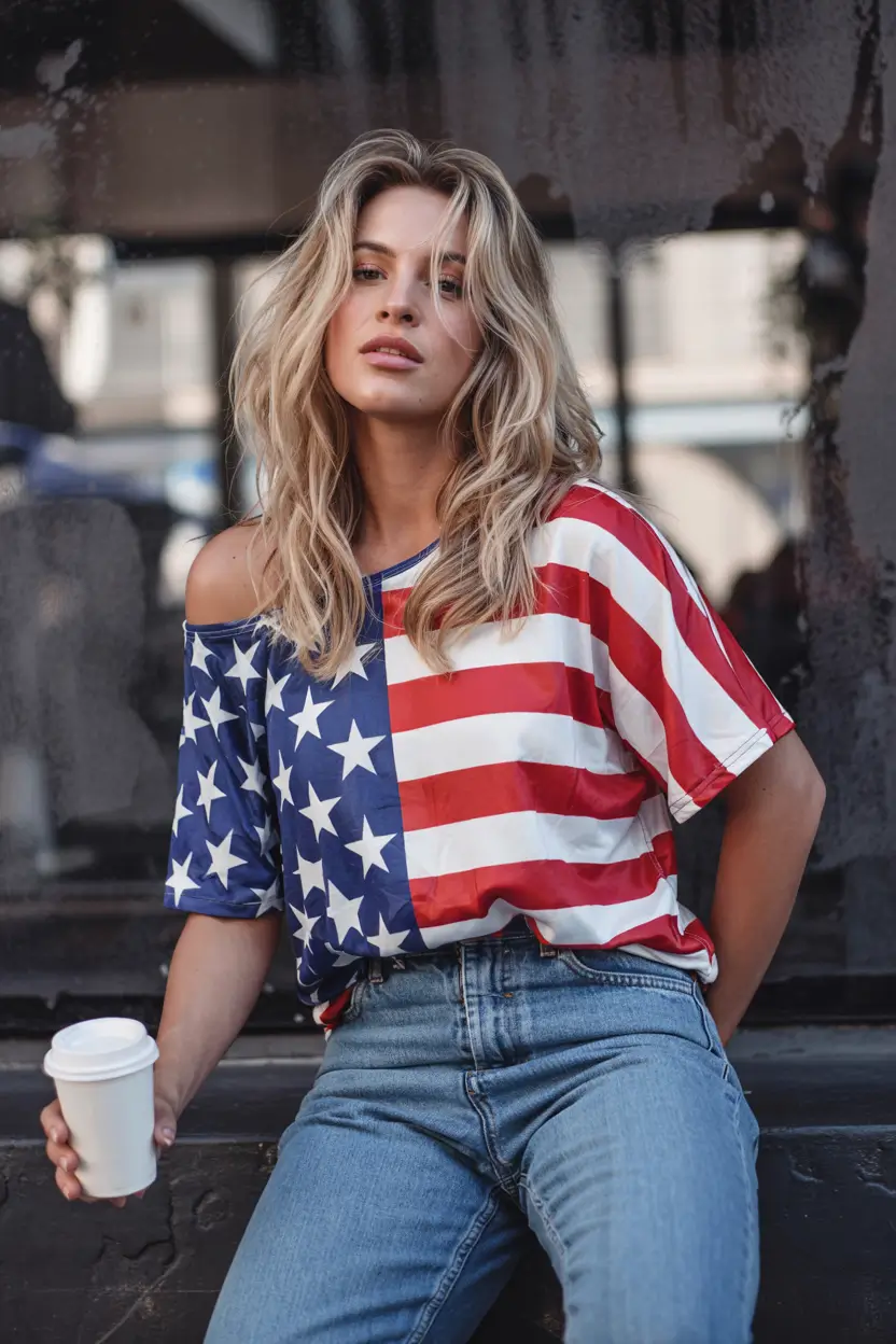 Stylish July 2025 Outfits to Wear All Month Urban Edge Patriotic Pride