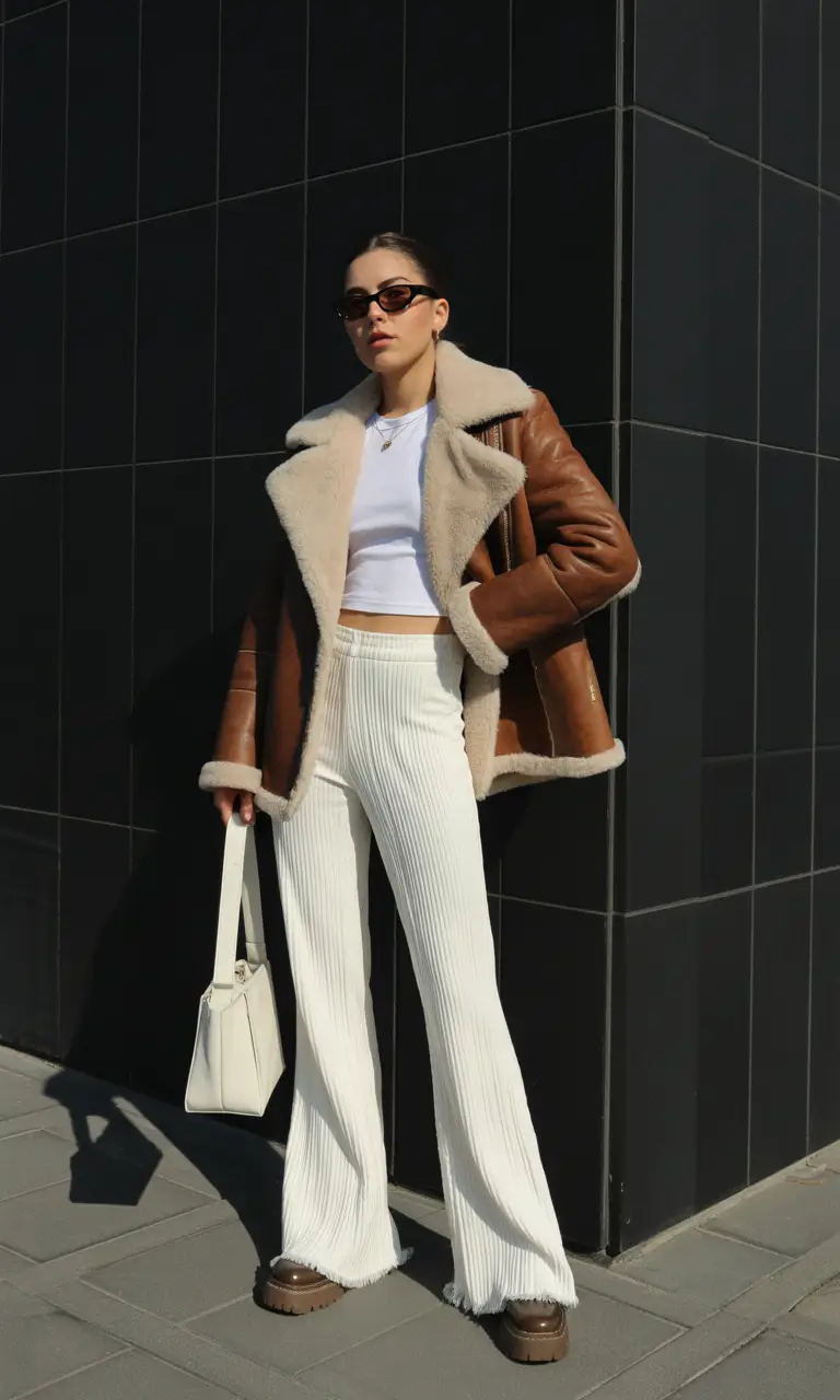 fall fashion trends for women Textured Toughness in Elevated Neutrals