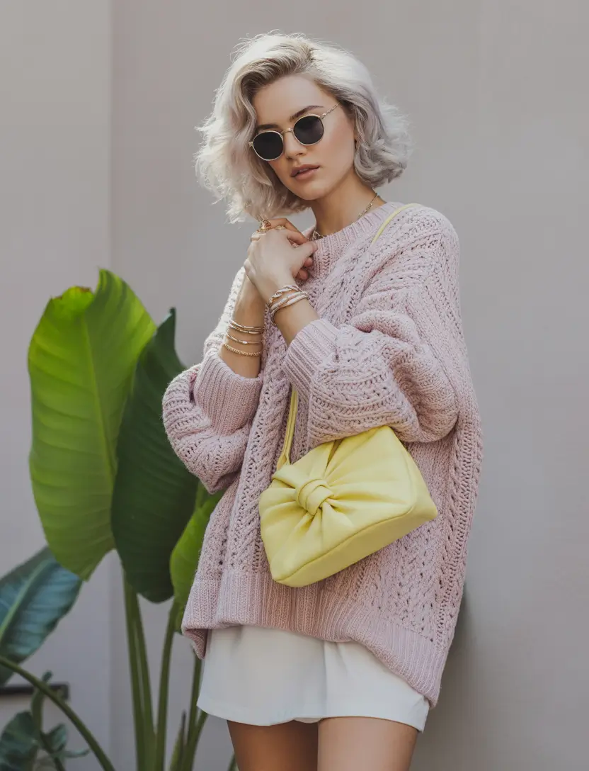fall fashion trends for women Soft Layers with Sunshine Accents