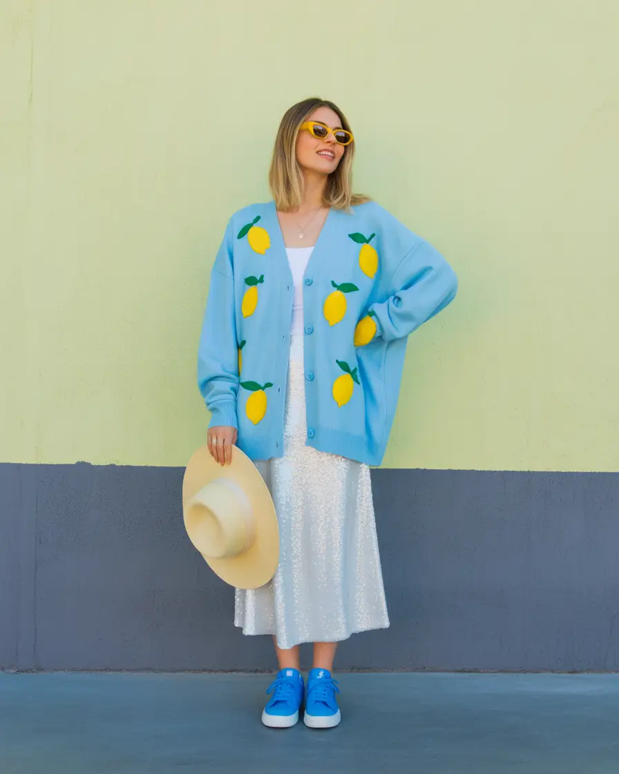 August outfits Sweet Citrus & Sequins