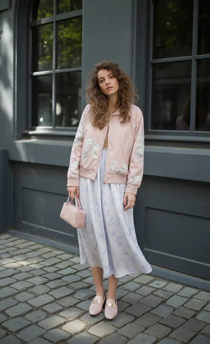 August outfits Romantic Softness with a Whisper of Vintage