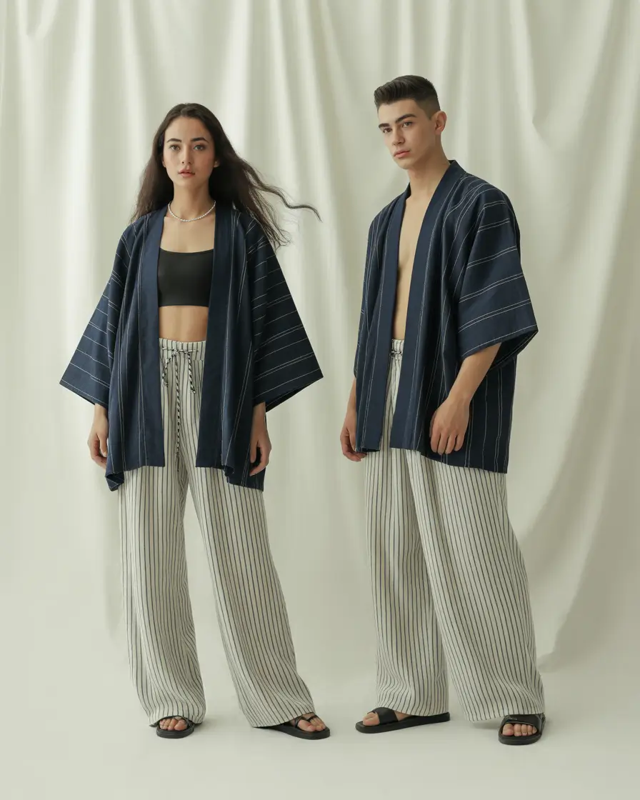 August outfits Unisex Cool Meets Cultural Ease