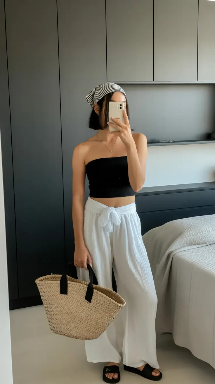 August outfits Breezy Minimalist Summer