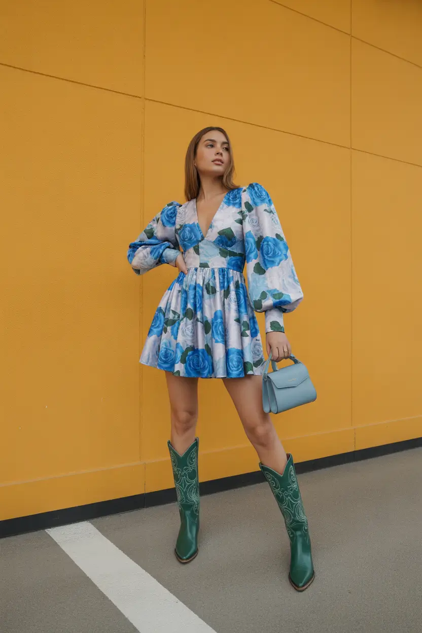 fall birthday outfits Garden Glam With a Twist