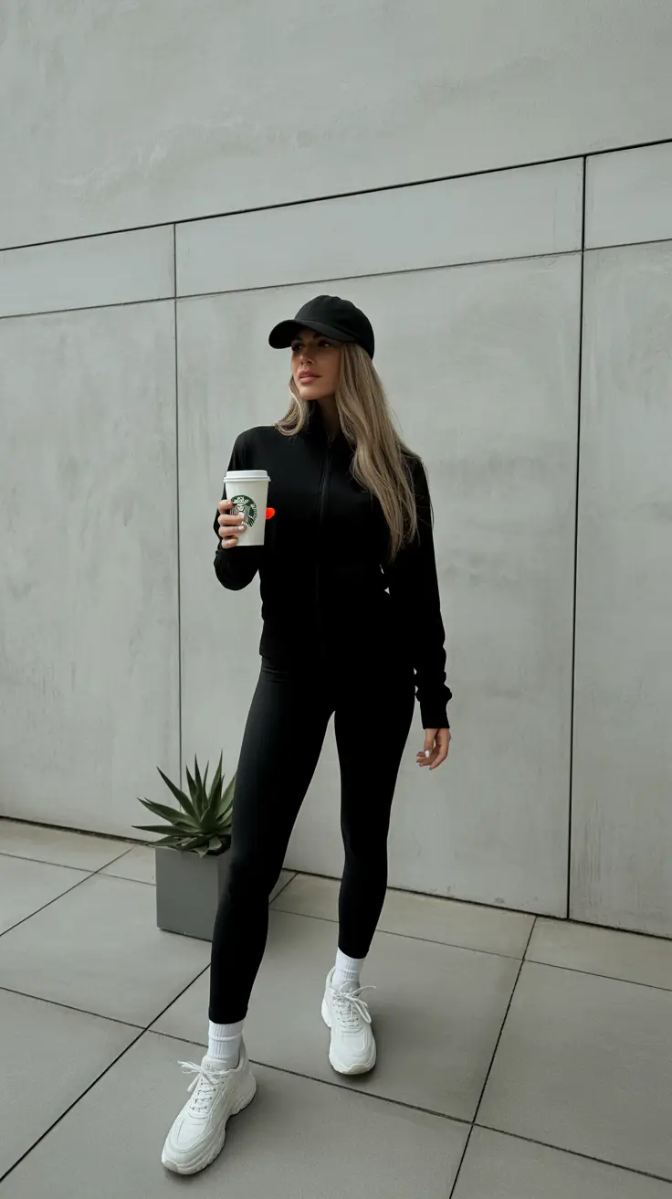 fall outfits Off-Duty Athletic Chic