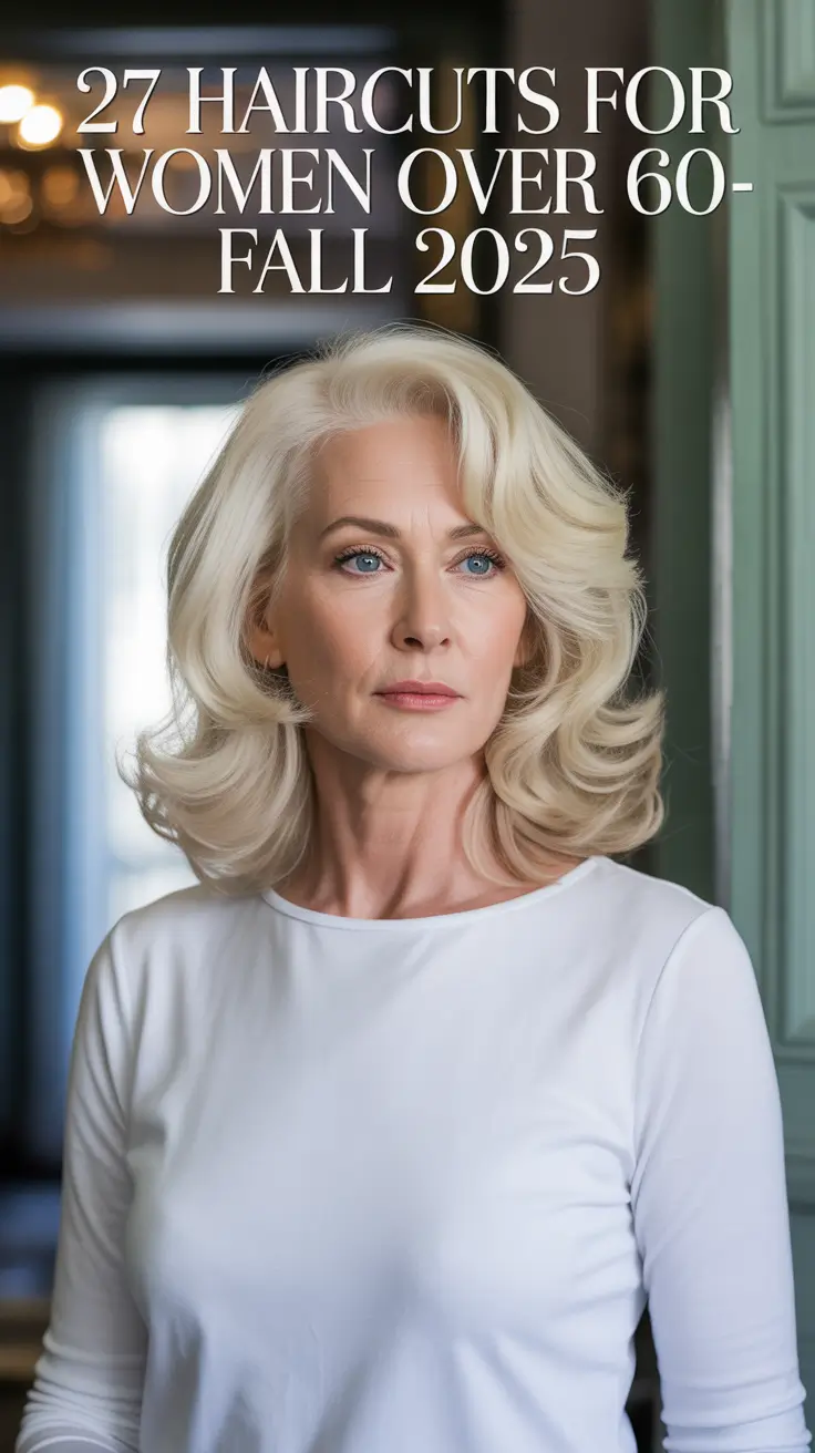 Chic & Confident: Haircuts for Women Over 60 – Fall 2025 Style Guide