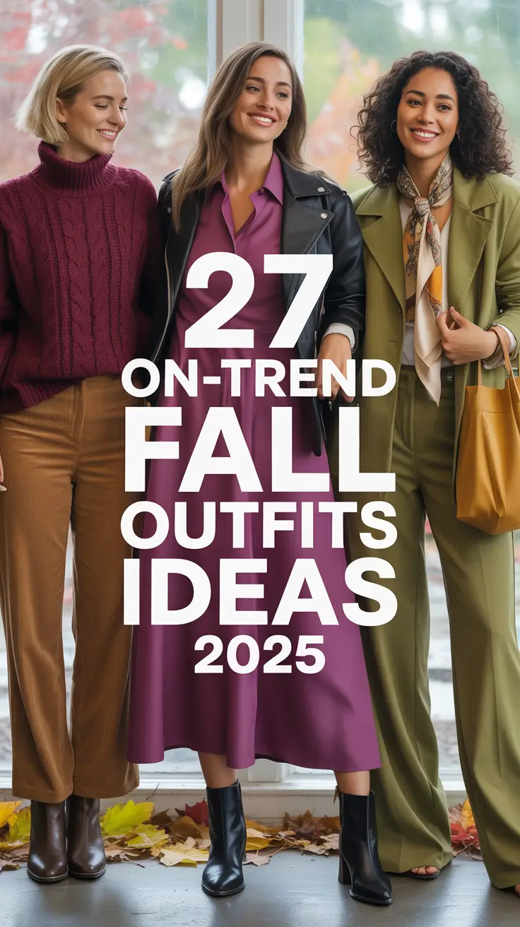 On-Trend Fall Outfits Ideas 2025: Casual Classy Looks for Every Style Mood