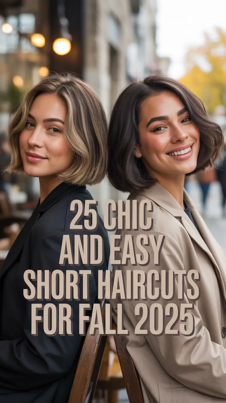 Chic and Easy Short Haircuts for Fall 2025 That Women Are Loving Right Now