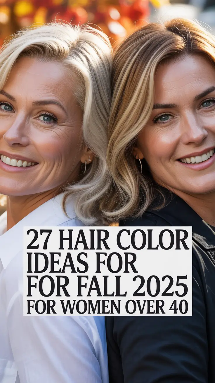 Hair Color Ideas for Fall 2025 for Women Over 40: Seasonal Trends You’ll Actually Want to Try