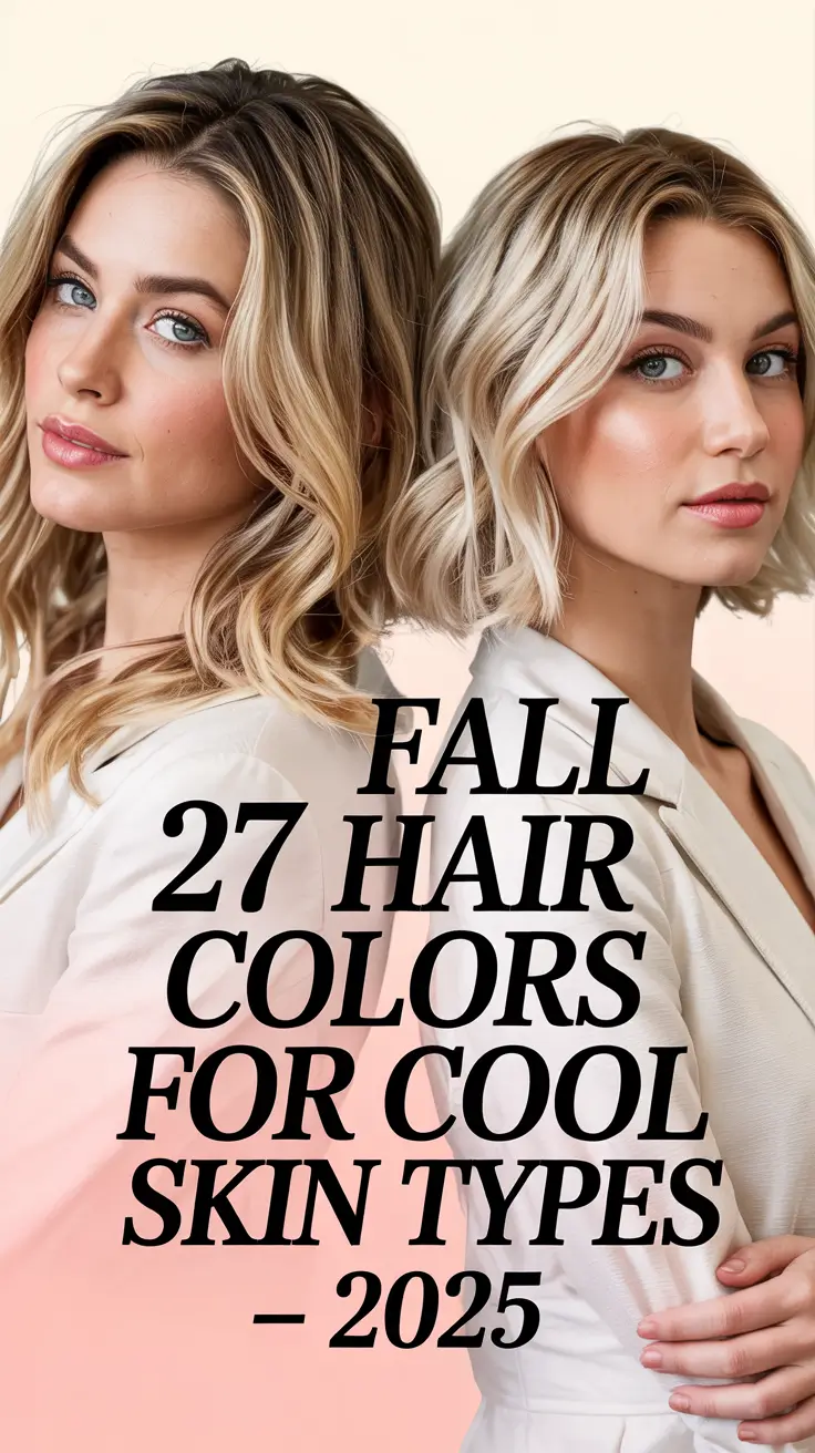 Fall Hair Colors for Cool Skin Types — 2025: Stunning Shades for Blue Eyes, Brunettes & Pale Tones