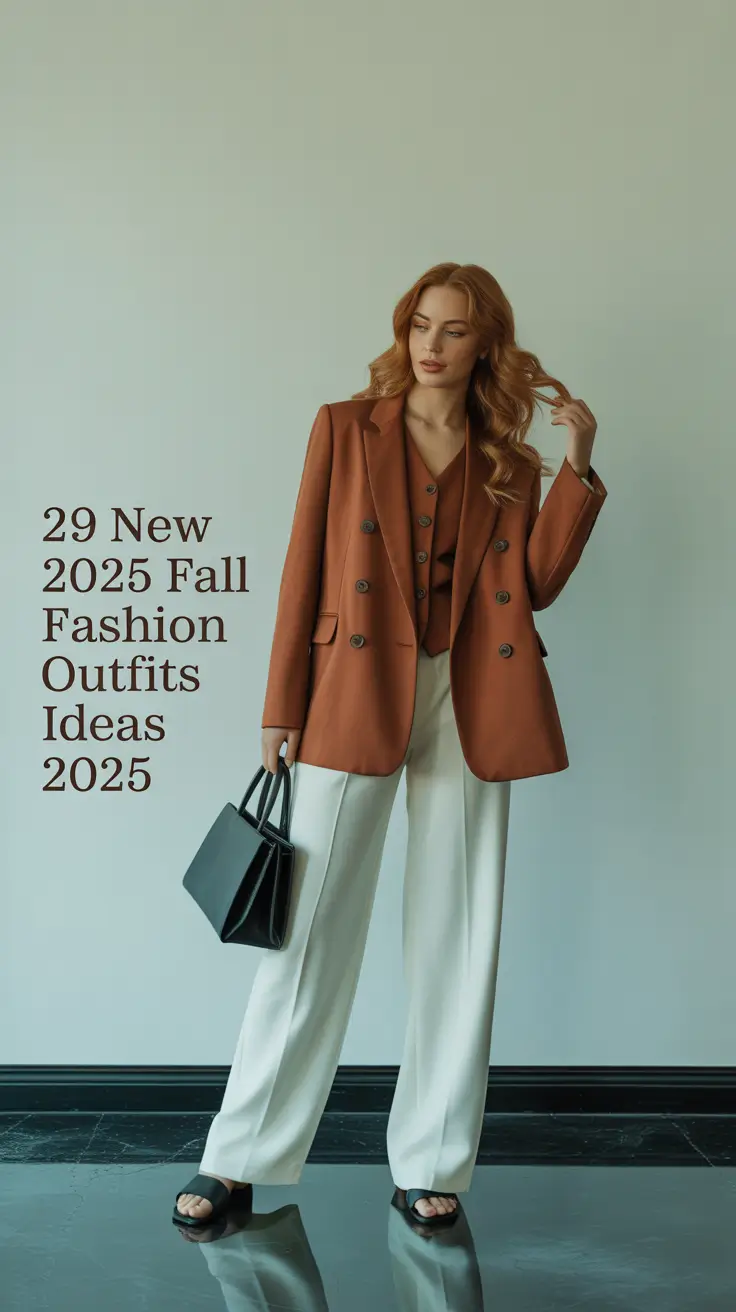 New 2025 Fall Fashion Outfits Ideas: Casual Autumn Street Style Chic for Every Woman