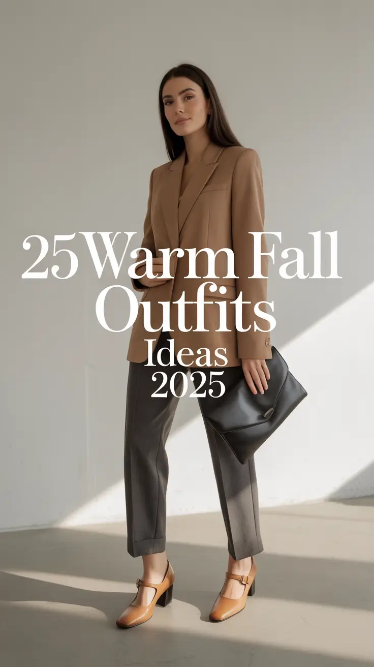 Warm Fall Outfits Ideas 2025 to Keep You Cute, Cozy, and Effortless All Season