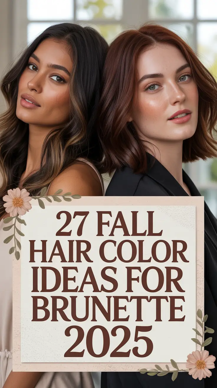 Fall Hair Color Ideas for Brunette 2025 That Bring Dimension, Depth & Style