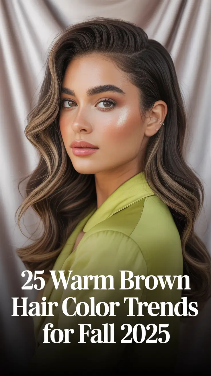 Warm Brown Hair Color Trends for Fall 2025 That Brunettes Will Love