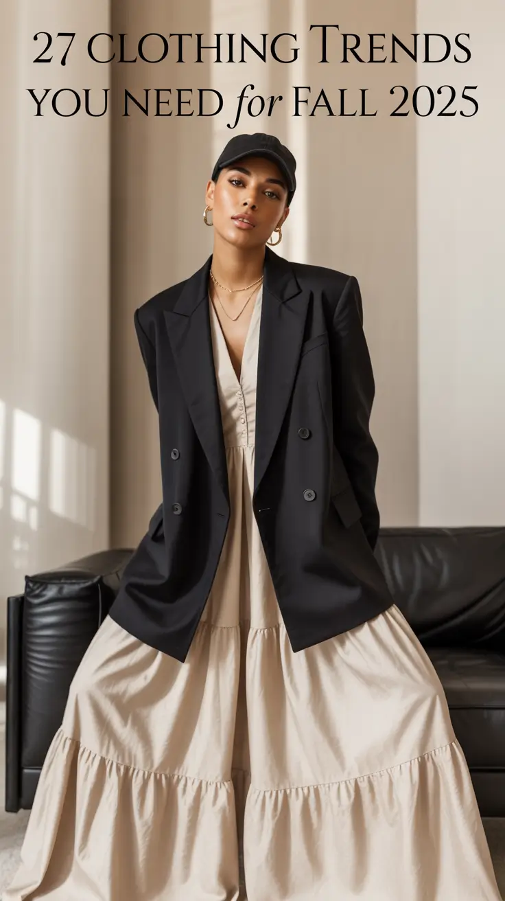 Clothing Trends You Need for Fall 2025: Must-Have Outfits for Every Autumn Mood