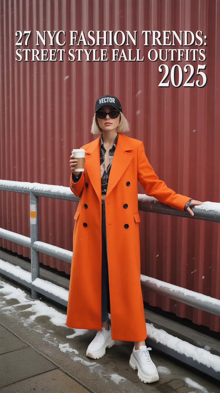 NYC Fashion Trends: Street Style Fall Outfits 2025 for Women Who Want Cute, Comfy & Confident Looks