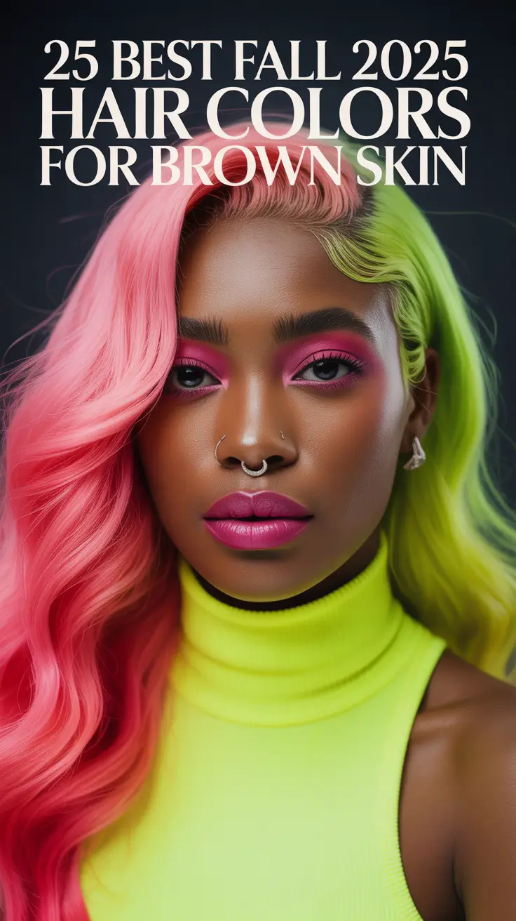 Best Fall 2025 Hair Colors for Brown Skin That Look Stunning in Chocolate Brown and Beyond