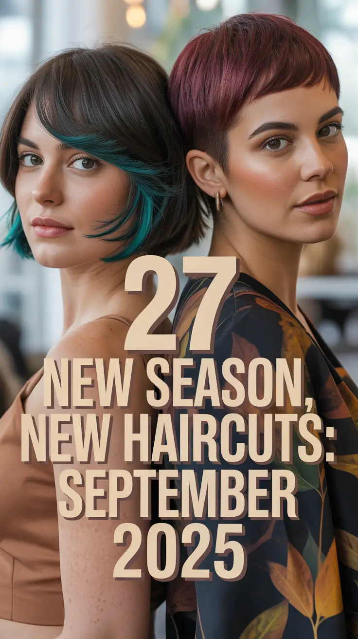 New Season, New Haircuts: September 2025 Styles for Every Length & Mood