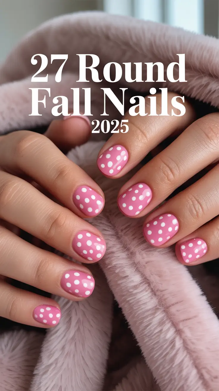 Round Fall Nails 2025: Cute & Chic Ideas for Every Shape and Style