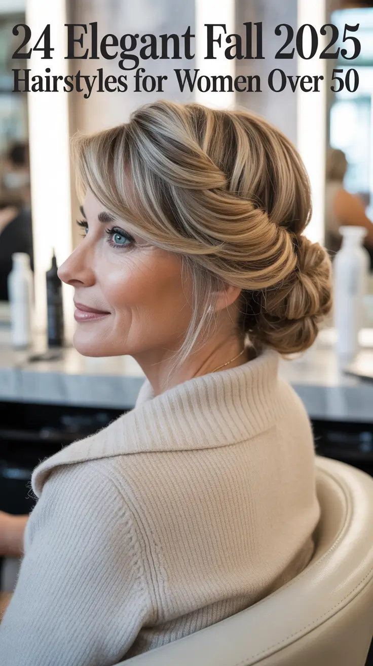 Elegant Fall 2025 Hairstyles for Women Over 50 That Make You Look Younger