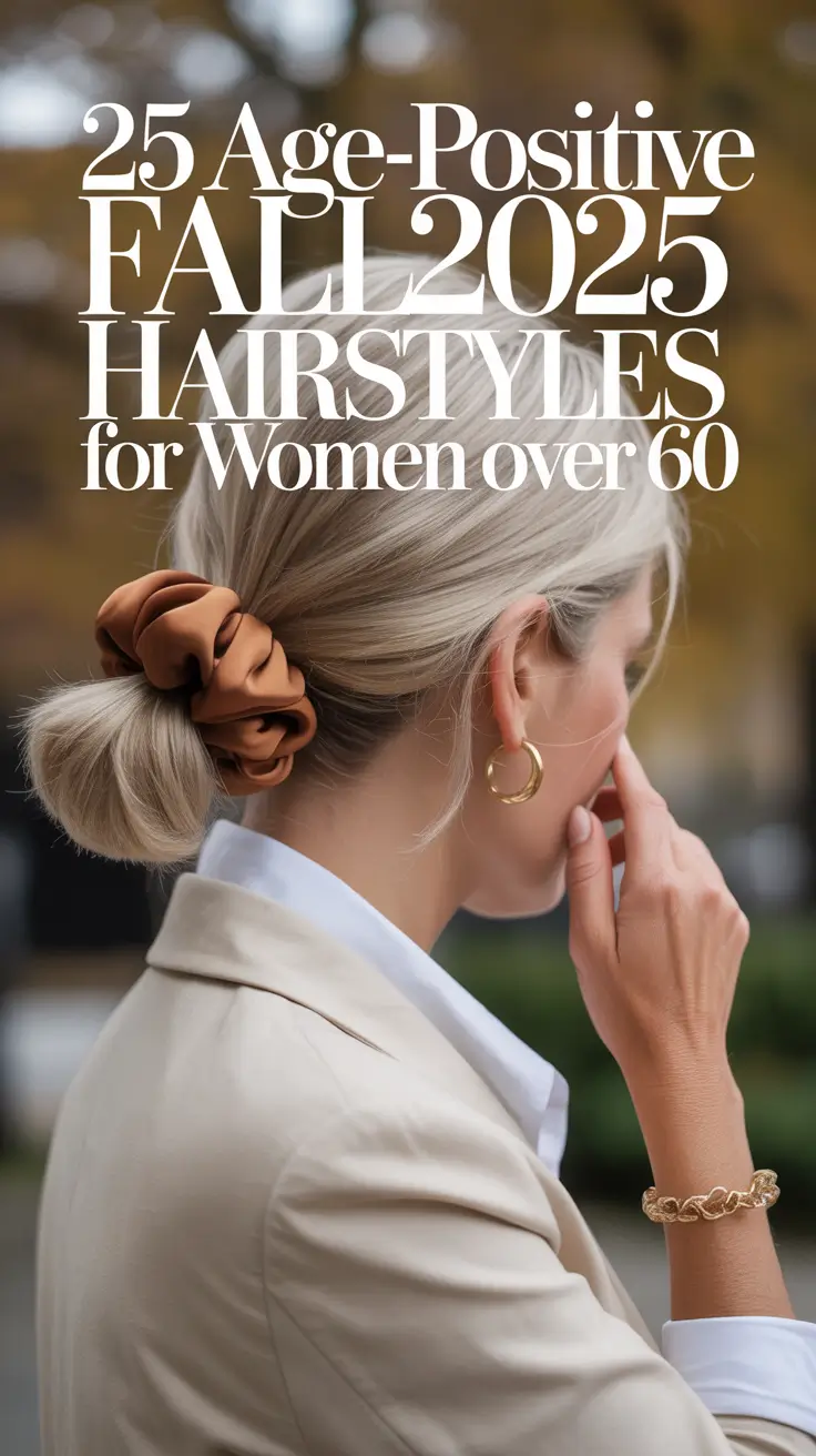 Age-Positive Fall 2025 Hairstyles for Women Over 60 That Celebrate Confidence & Style