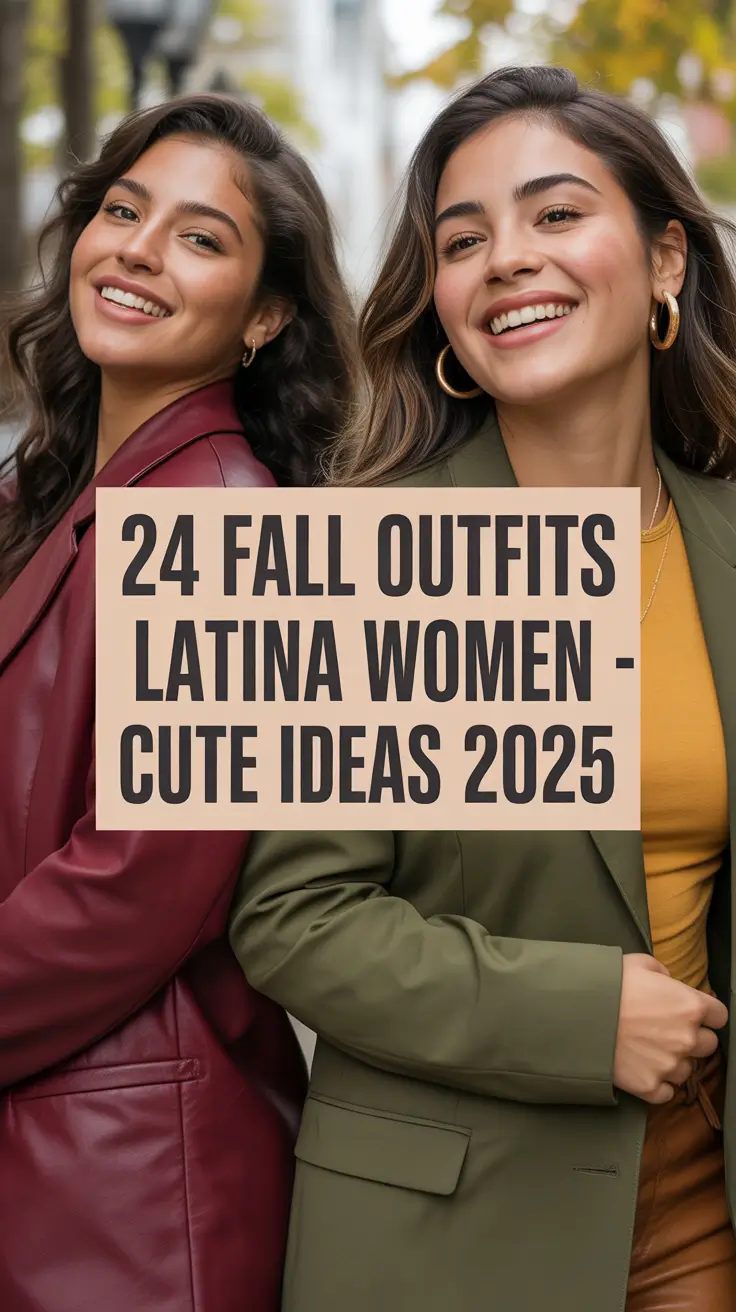 Fall Outfits Latina Women – Cute Ideas to Try for 2025 Aesthetic Trends