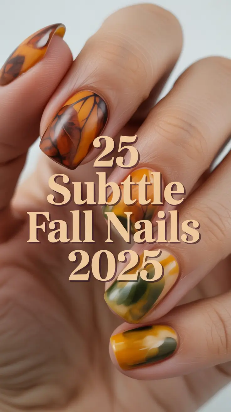 Subtle Fall Nails 2025: Cozy, Chic & Minimal Nail Ideas for the Season