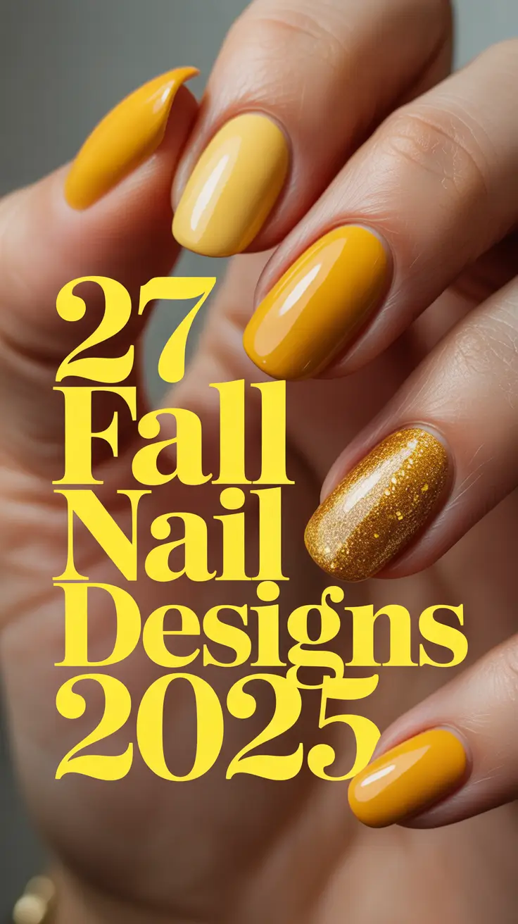 Fall Nail Designs 2025: Autumn Classy Almond and Short Acrylic Ideas to Try Now