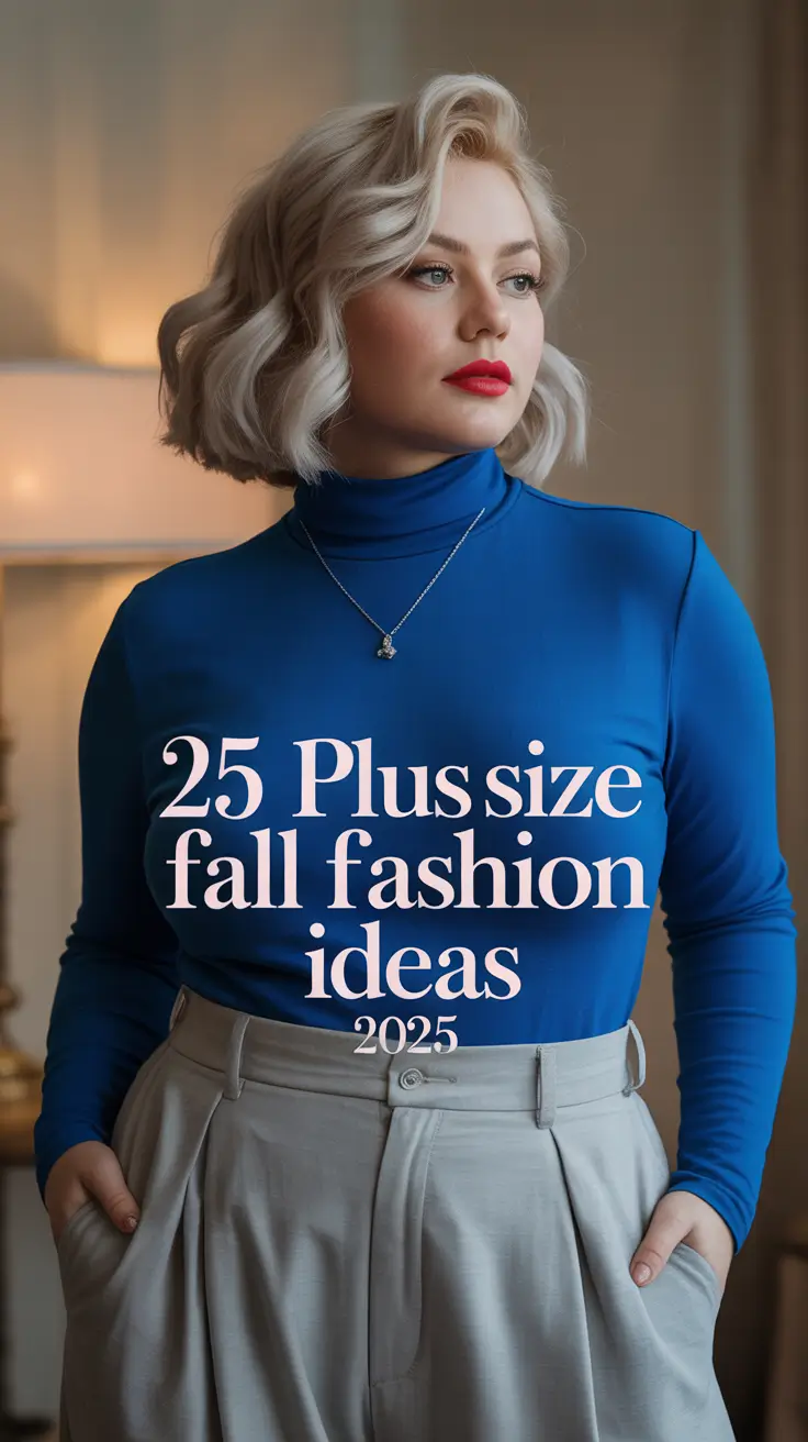 Plus Size Fall Fashion Ideas 2025 for Every Body, Mood & Moment