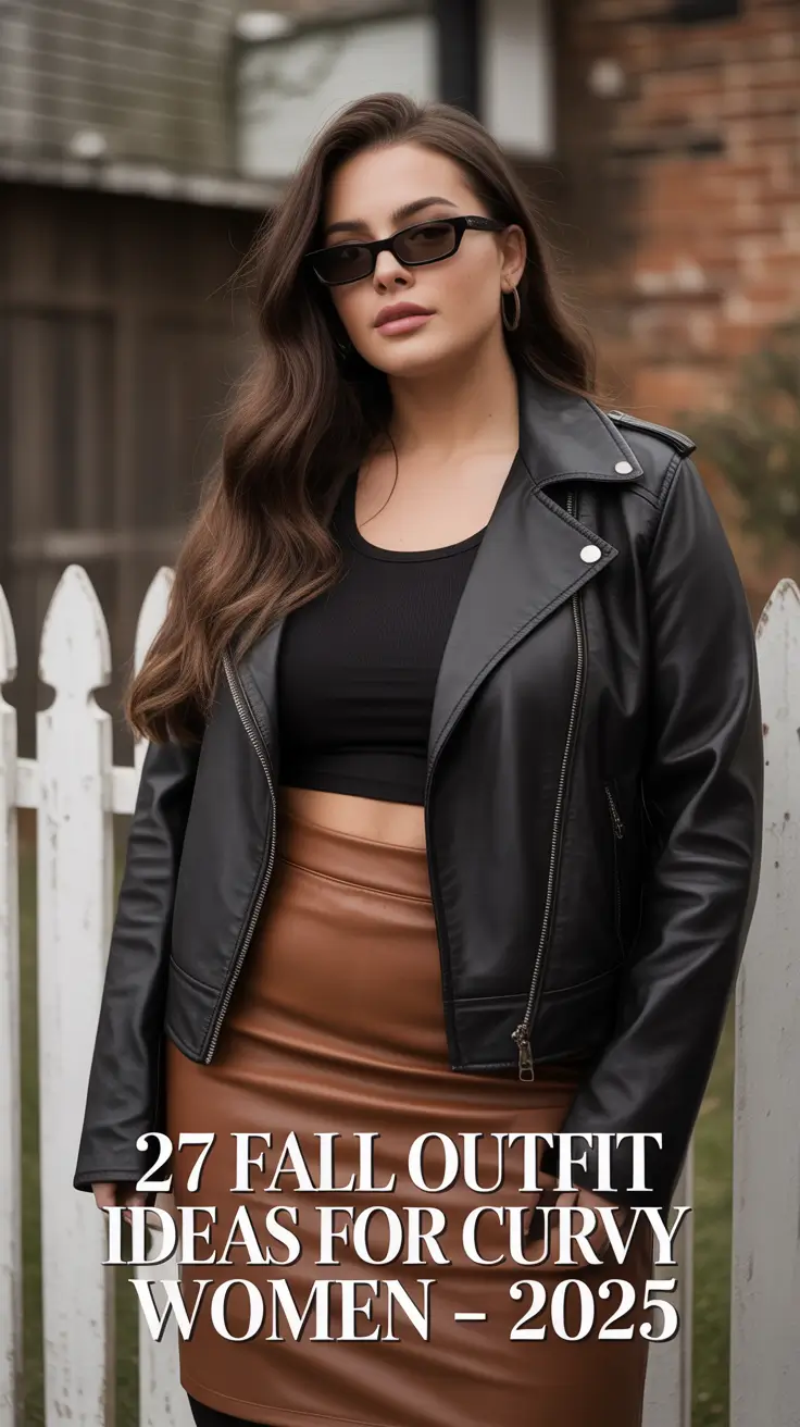 Fall Outfit Ideas for Curvy Women in 2025 That Are Trendy, Chic & Seriously Wearable