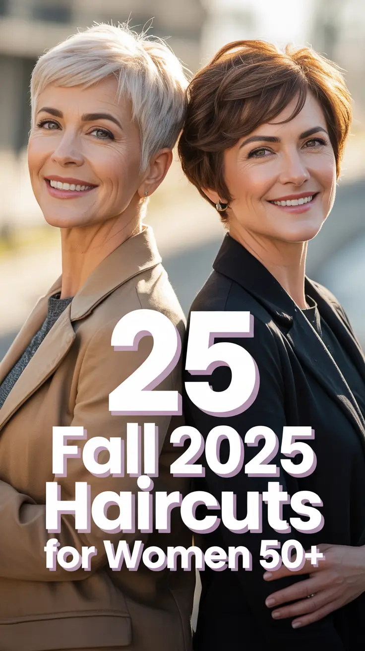 Fall 2025 Haircuts for Women 50+: Stylish, Low Maintenance & Timeless Trends