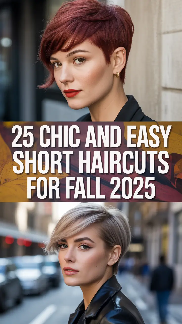 Chic and Easy Short Haircuts for Fall 2025 That Women Are Loving Right Now