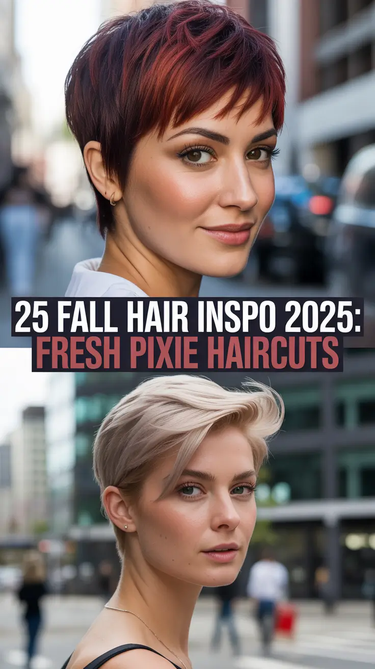Fall Hair Inspo 2025: Fresh Pixie Haircuts That Are Chic, Cool, and Totally Wearable