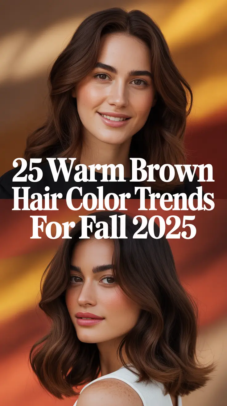 Warm Brown Hair Color Trends for Fall 2025 That Brunettes Will Love