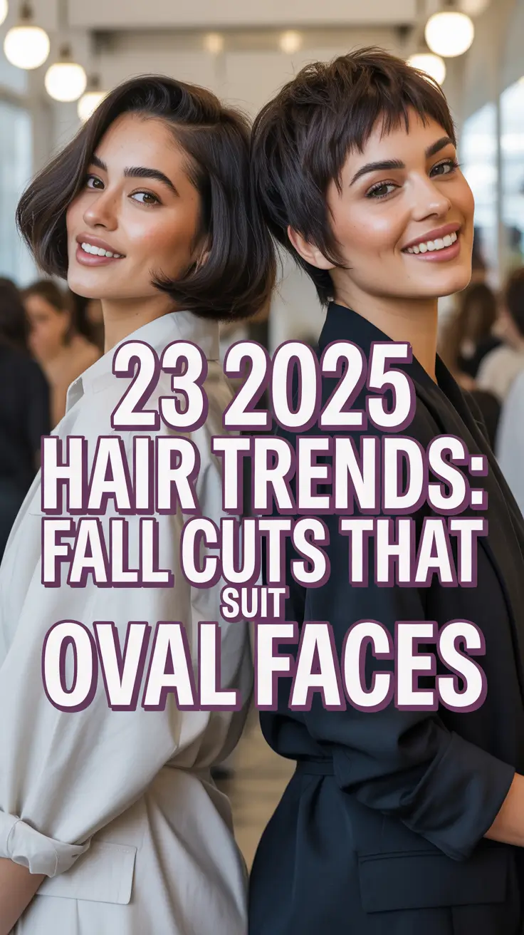 2025 Hair Trends: Fall Cuts That Suit Oval Faces