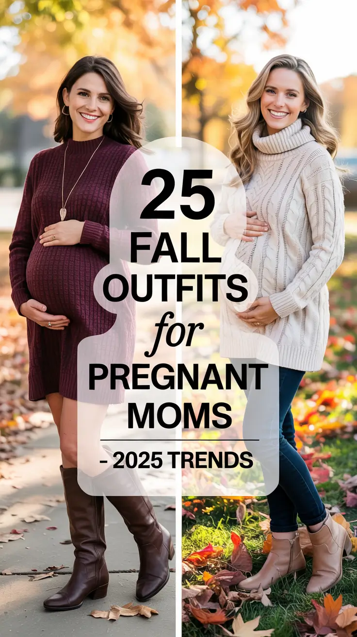 Fall Outfits for Pregnant Moms – 2025 Trends for Cute, Comfortable & Stylish Looks