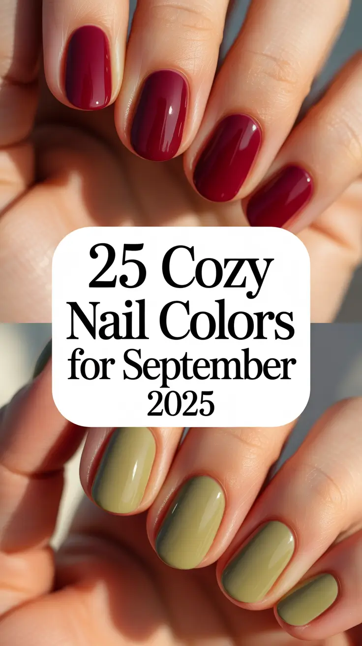 Cozy Nail Colors for September 2025 That Are Trending Everywhere Right Now