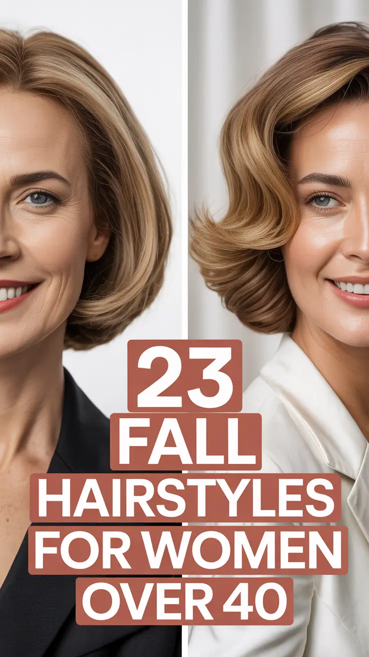 Elegant Hairstyles for Women Over 40 in Fall 2025: Flattering Looks for Every Hair Type