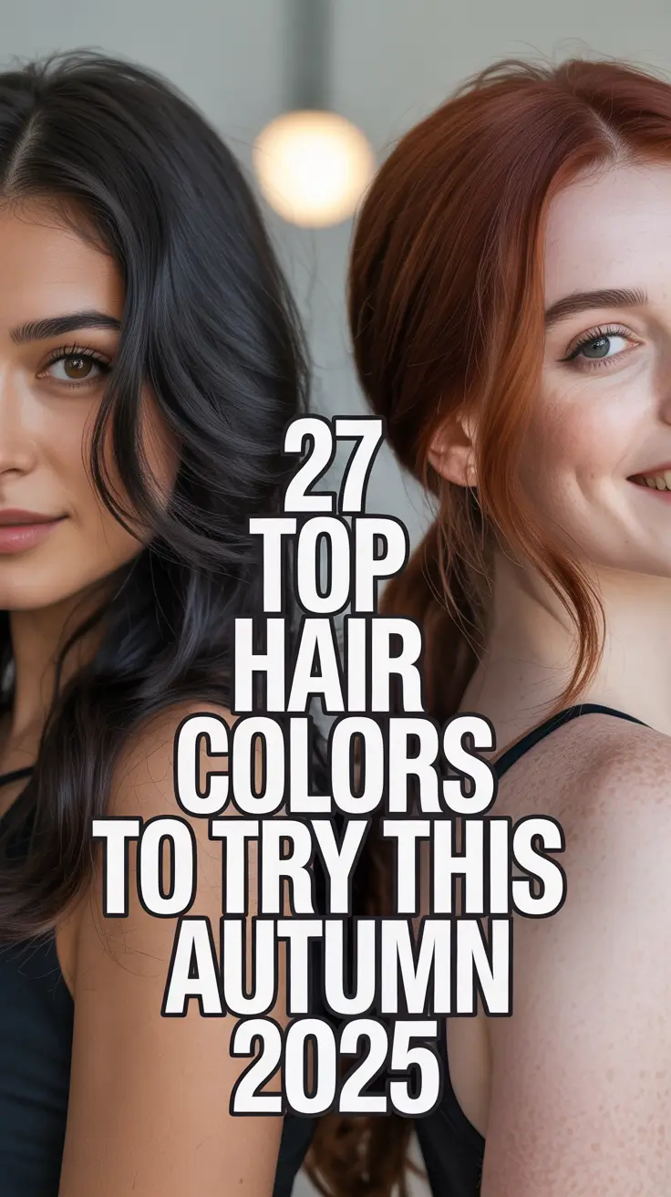 Top Hair Colors to Try This Autumn 2025 for Every Mood and Style