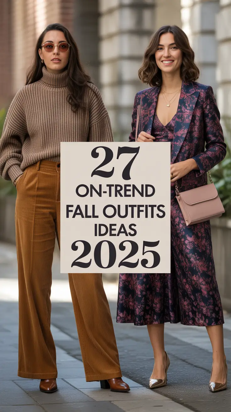 On-Trend Fall Outfits Ideas 2025: Casual Classy Looks for Every Style Mood