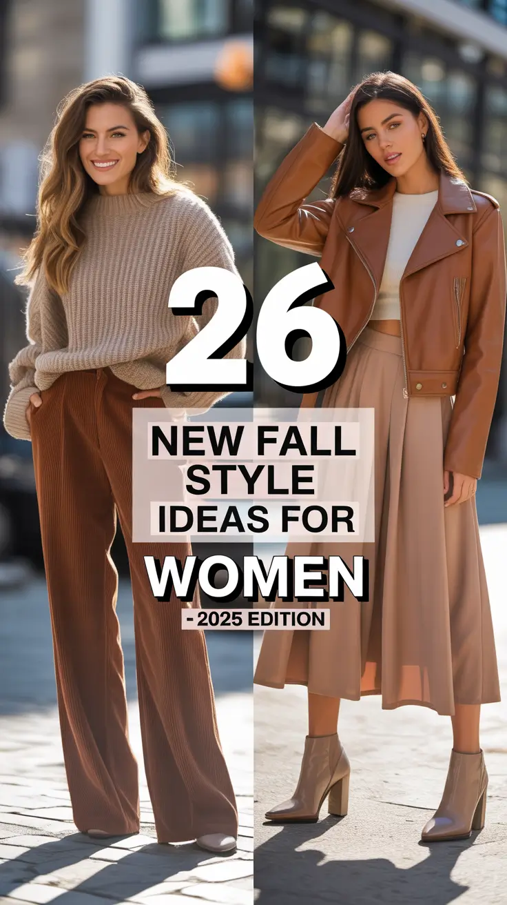 New Fall Style Ideas for Women – 2025 Edition: Streetwear Meets Parisian Chic