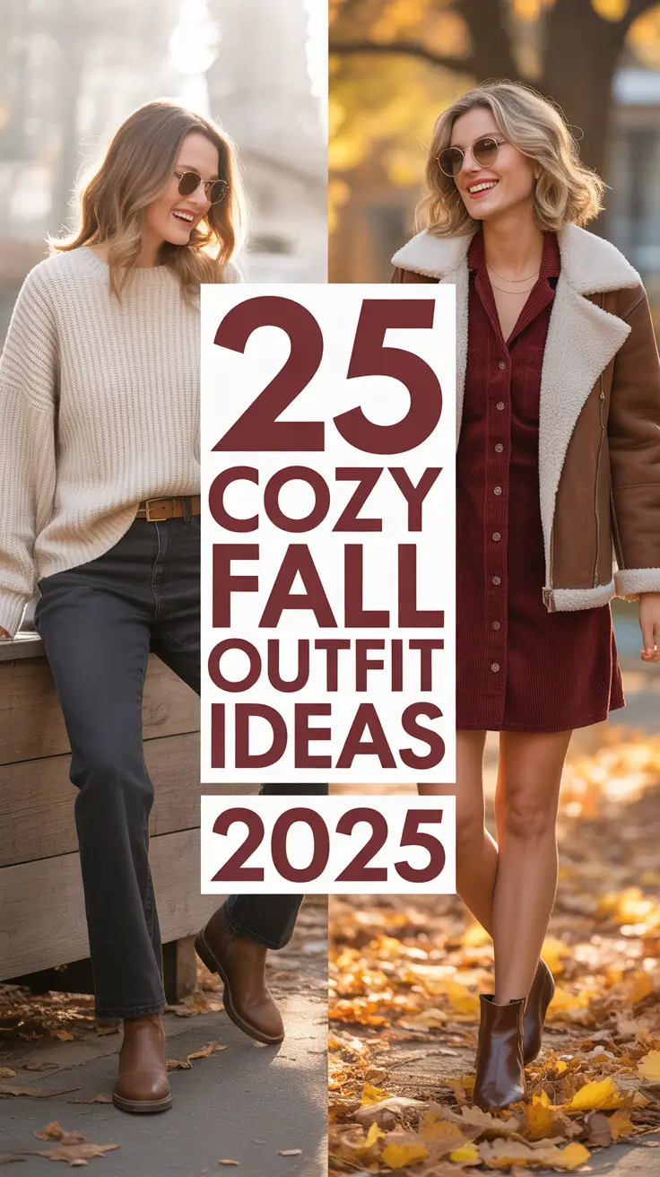 Cozy Fall Outfits Ideas 2025 That Aesthetic Women Will Love