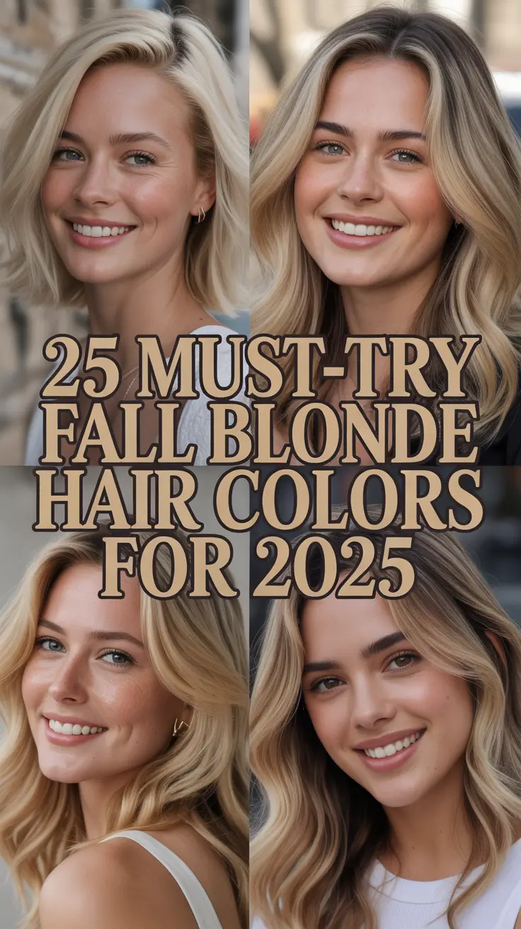 Must-Try Fall Blonde Hair Colors for 2025 That Are So Fun, You'll Want to Book Now