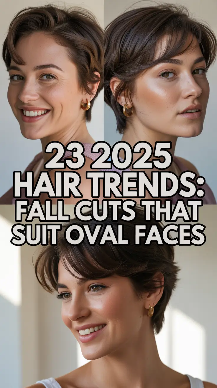 2025 Hair Trends: Fall Cuts That Suit Oval Faces