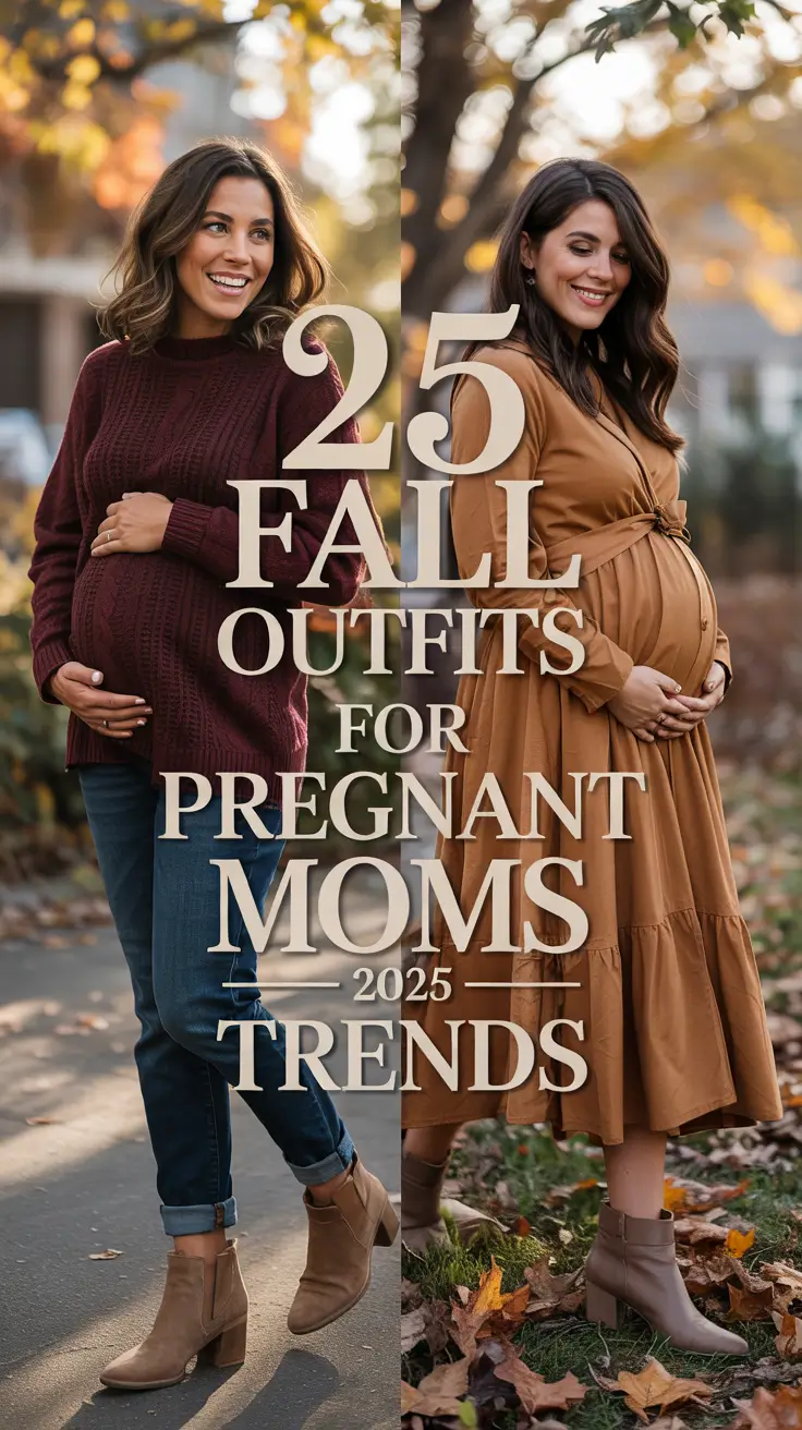 Fall Outfits for Pregnant Moms – 2025 Trends for Cute, Comfortable & Stylish Looks