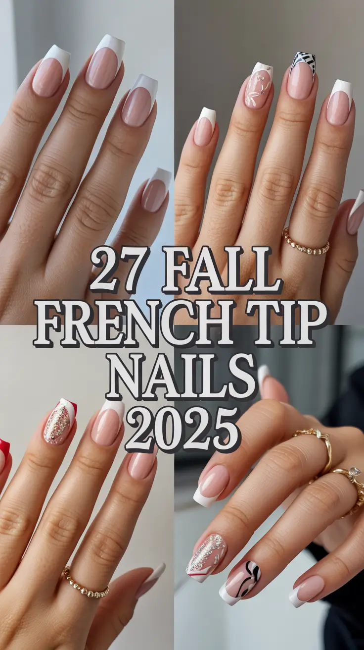 Fall French Tip Nails 2025: Fresh Designs, Colors & Inspo to Try This Season