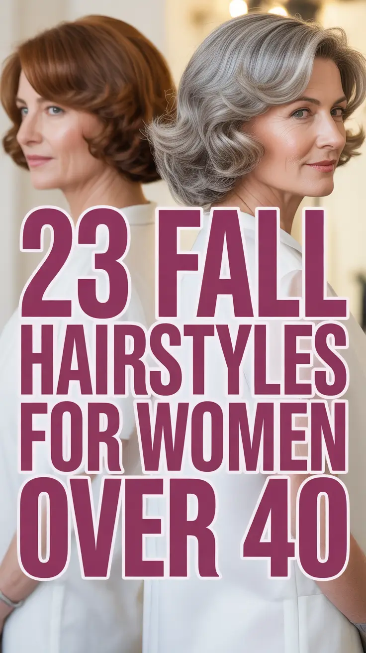 Elegant Hairstyles for Women Over 40 in Fall 2025: Flattering Looks for Every Hair Type