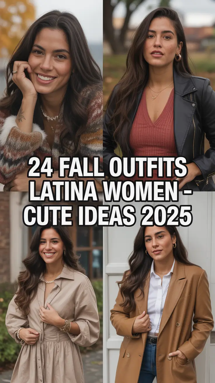 Fall Outfits Latina Women – Cute Ideas to Try for 2025 Aesthetic Trends