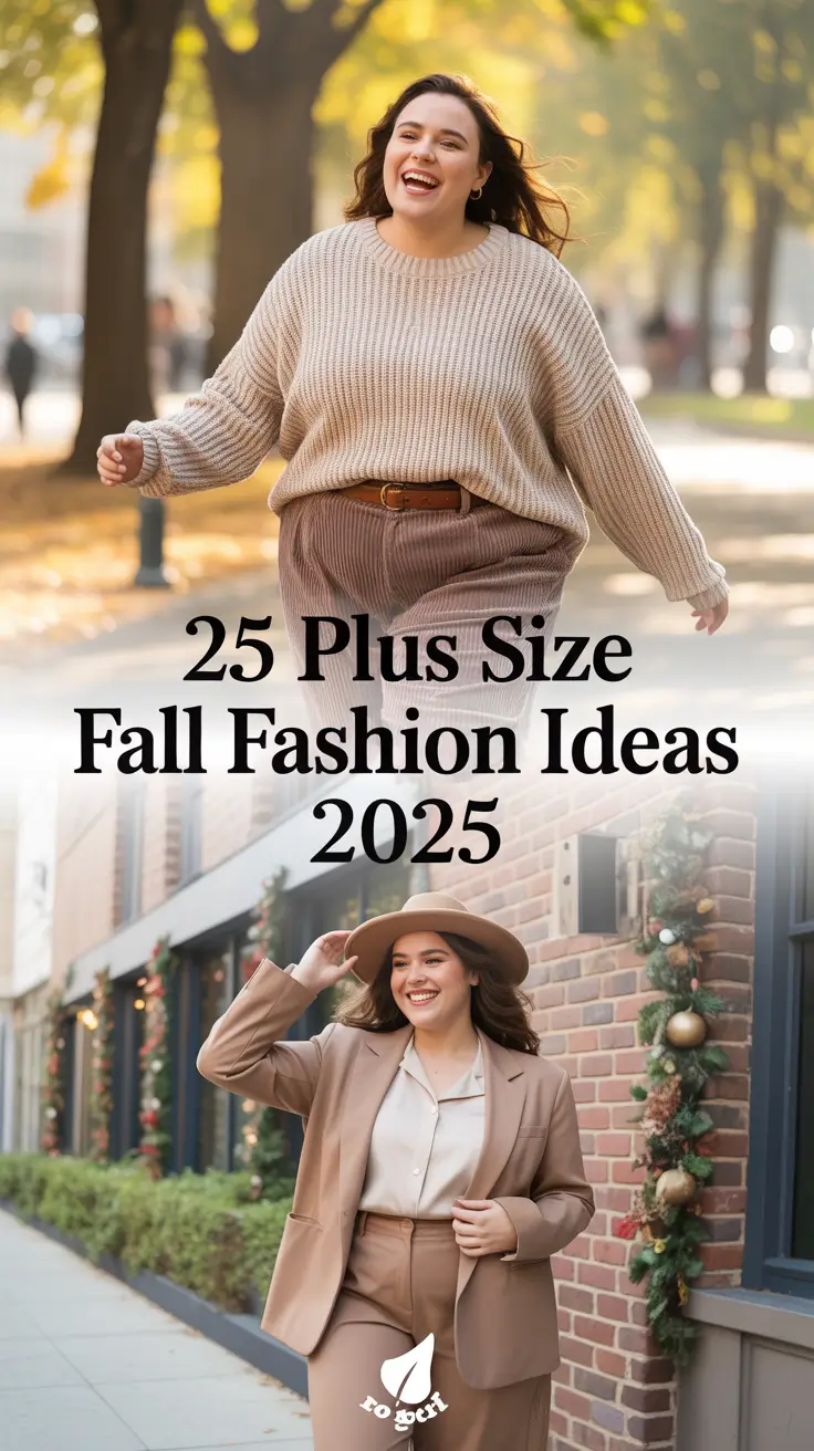Plus Size Fall Fashion Ideas 2025 for Every Body, Mood & Moment