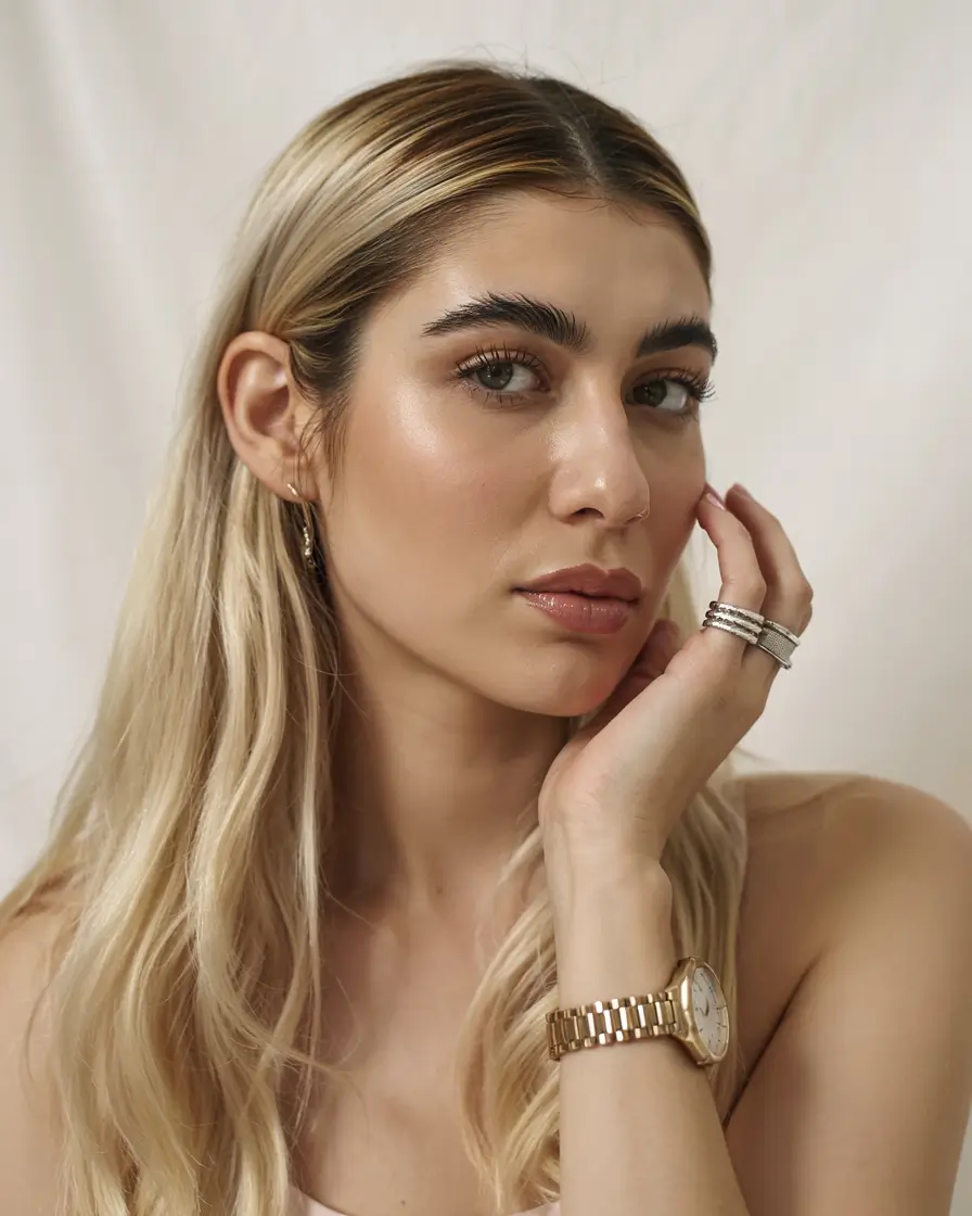 Fall Hair Colors for Warm Skin Tones+Modern Cream Blonde with Depth
